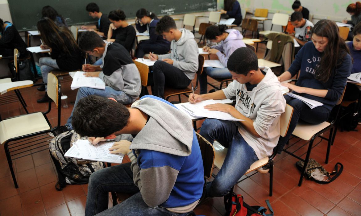 Estudantes brasilienses concluem simulado do EnemColégio Setor Oeste, Asa Sul, Brasília, DF, Brasil 7/7/2016 Foto: Gabriel Jabur/Agência Brasília.