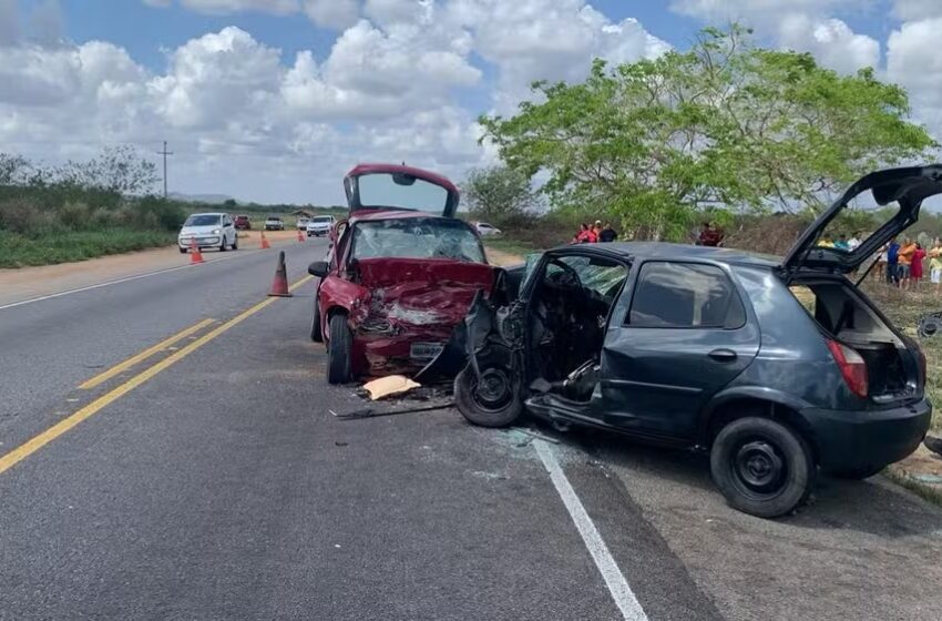  Colisão frontal na BR-226 deixa quatro mortos em Bom Jesus, no agreste potiguar