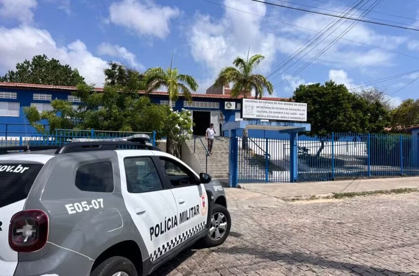  Estudante é baleado na cabeça por colega dentro de escola de Natal