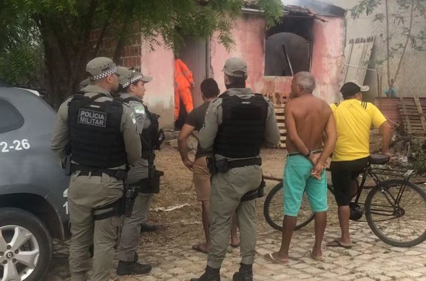  Mulher morre carbonizada durante incêndio dentro de casa em Mossoró