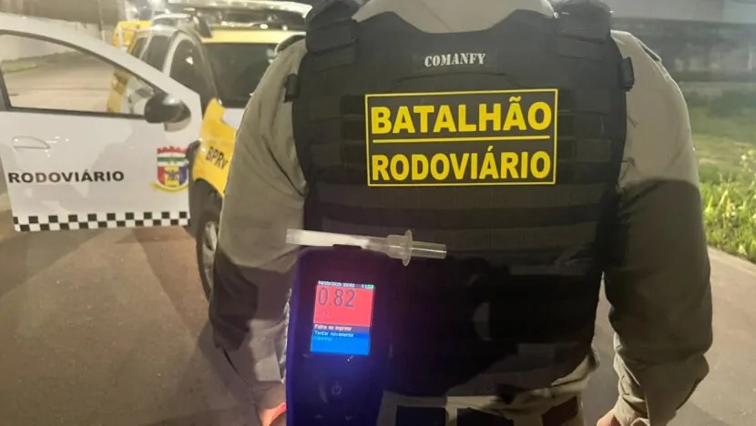 RN registra 184 prisões por embriaguez ao volante no primeiro semestre de 2025
