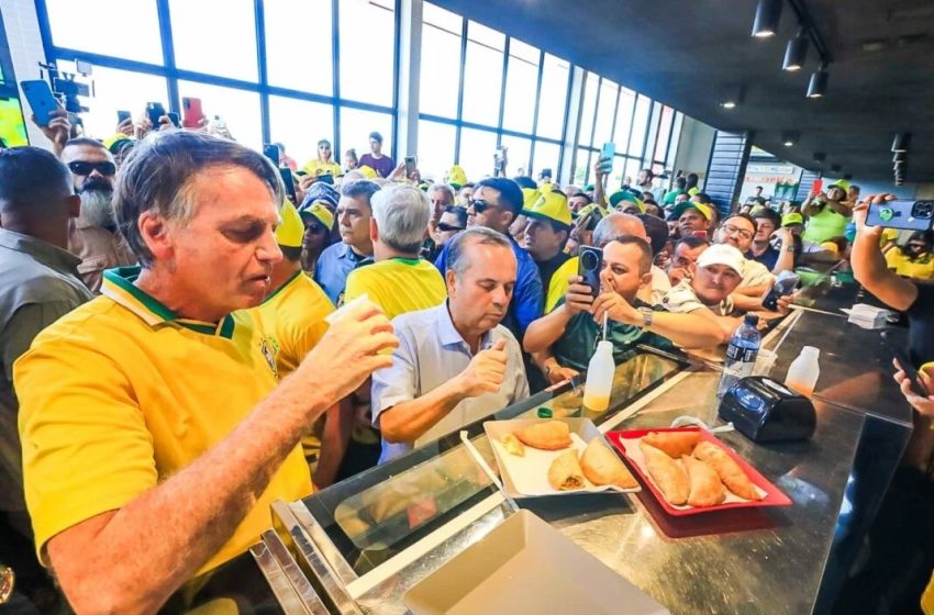 Bolsonaro visita Tangará e é recepcionado por apoiadores e lideranças locais