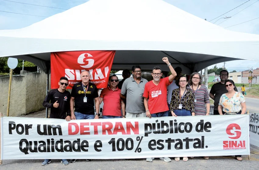  Funcionários do Detran-RN aprovam greve; movimento começa dia 28 de julho