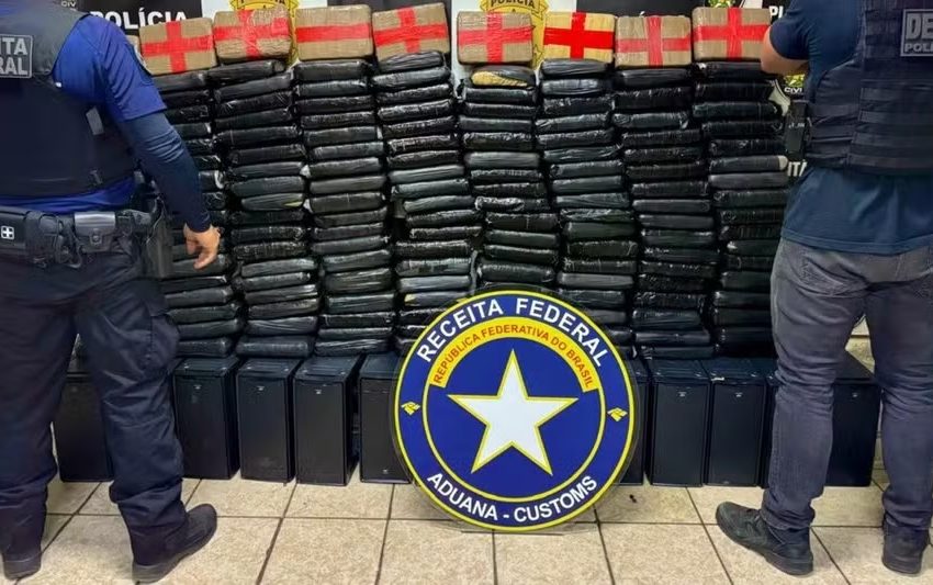 Polícia apreende mais de 200 kg de skunk escondidos em gabinetes de computador no RN; carga é avaliada em R$ 5 milhões