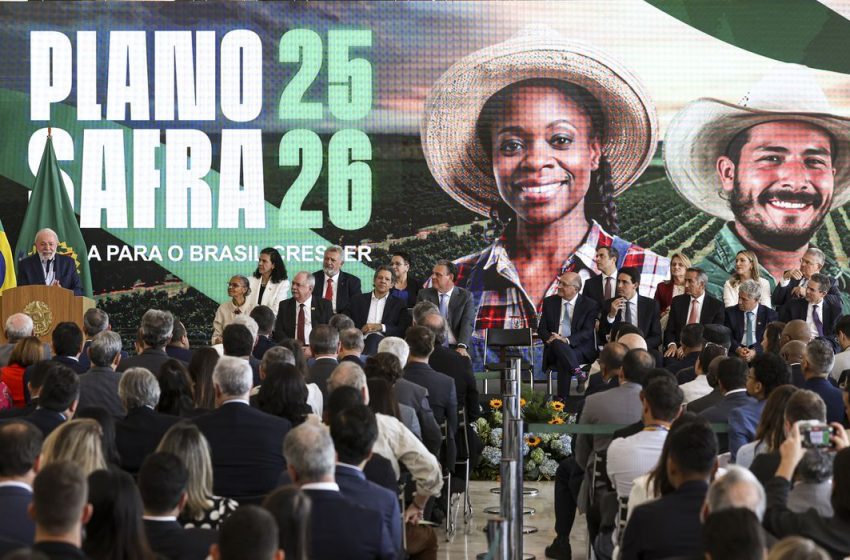  Governo lança Plano Safra de R$ 516,2 bilhões para agronegócio