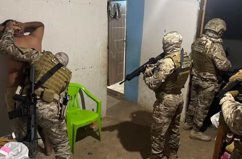  Operação mira ação de facções criminosas nas divisas do PI e outros 7 estados do Nordeste