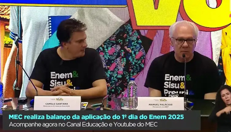  Abstenção no primeiro dia do Enem 2025 chegou a 27%