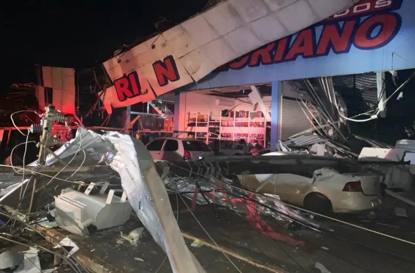  Paraná registrou três tornados com ventos de até 330 km/h