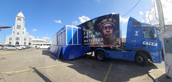 Santa Cruz recebe Caminhão CAIXA para regularização de dívidas
