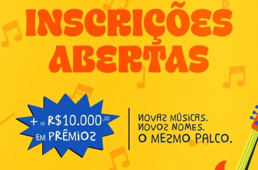  Festival de Música Potiguar Brasileira prorroga inscrições até 30 de abril