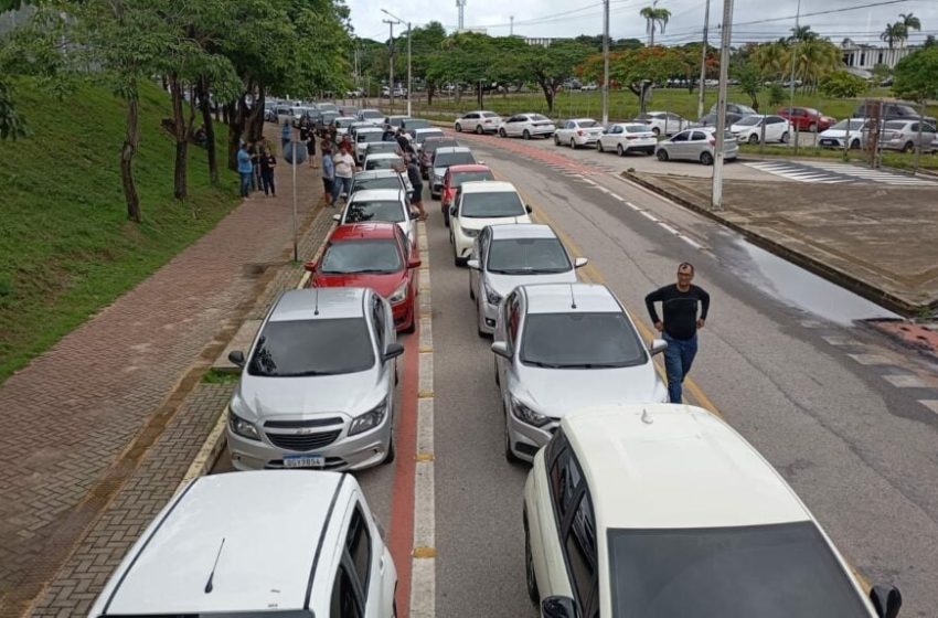 Motoristas e trabalhadores por aplicativo do RN protestam contra PLP 152/25