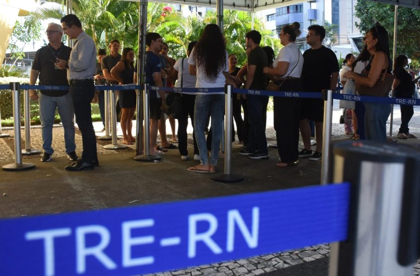  TRE terá agendamento para eleitores que ficarem sem ficha no último dia de atendimento