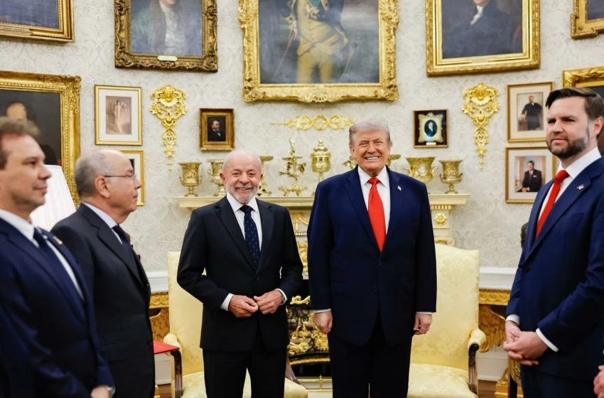  Brasil e EUA iniciam negociação sobre barreiras tarifárias após encontro entre Lula e Trump