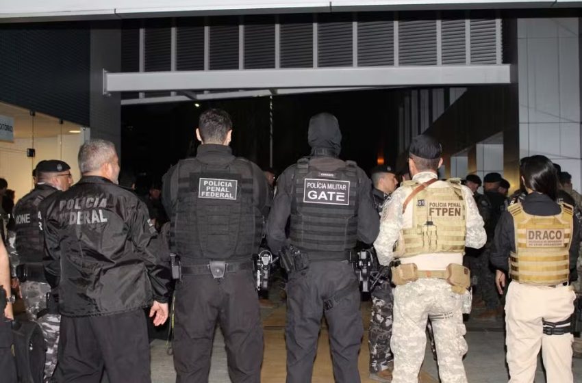  Operação nacional contra facções criminosas busca prender 4 pessoas e apreender R$ 13 milhões no RN